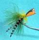 Popper vert et orange - Streamers
